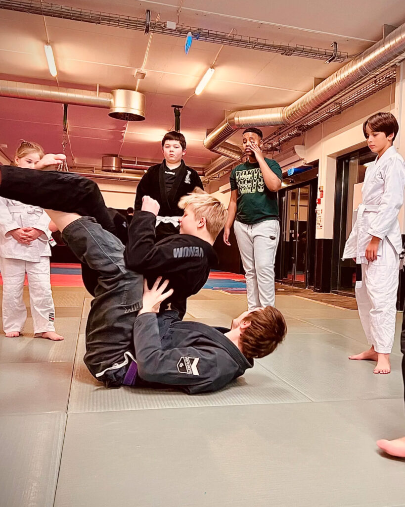 bjj for børn aarhus fight academy